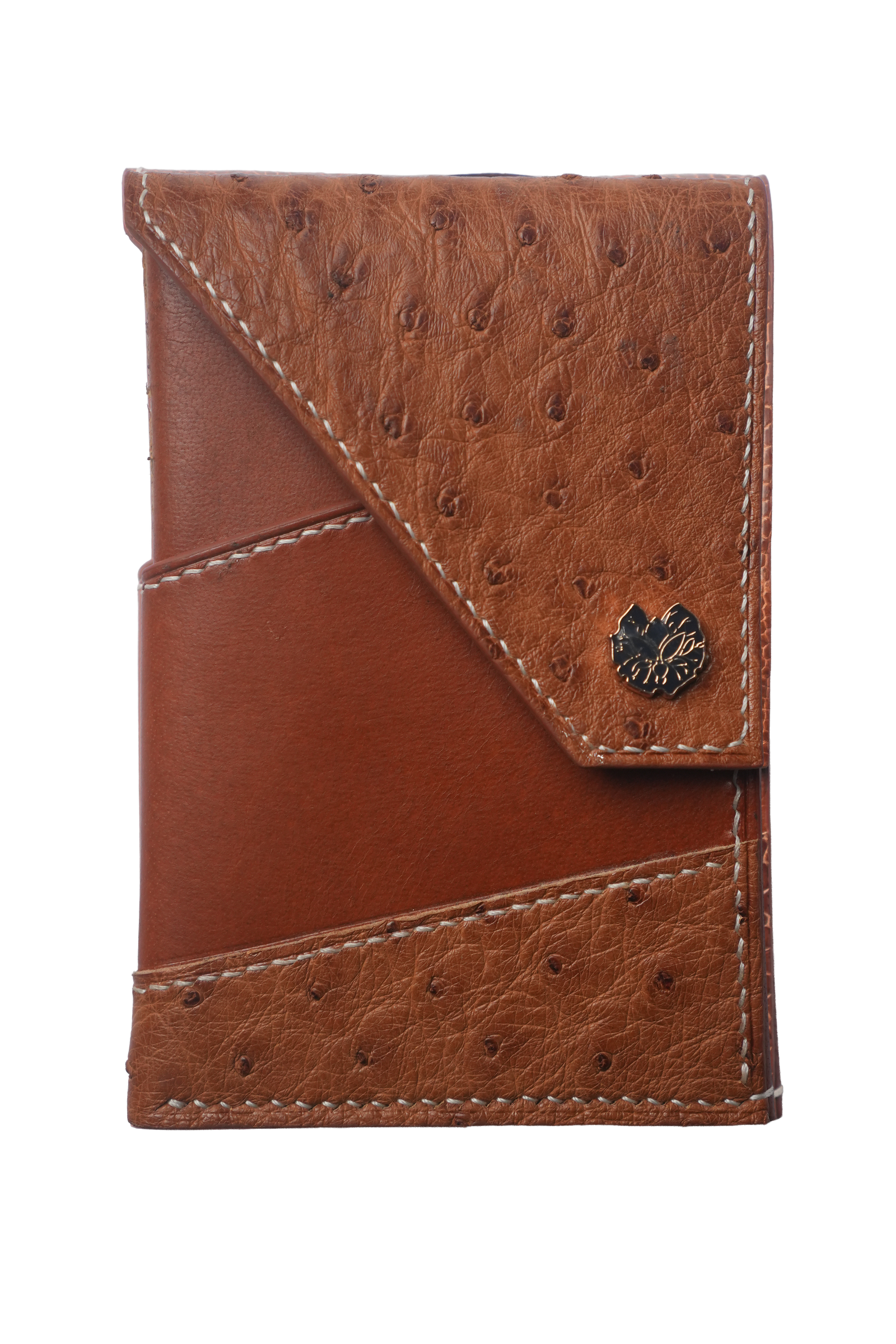Ostrich quill exotic leather wallet Sri Lanka by ZYDHNEY